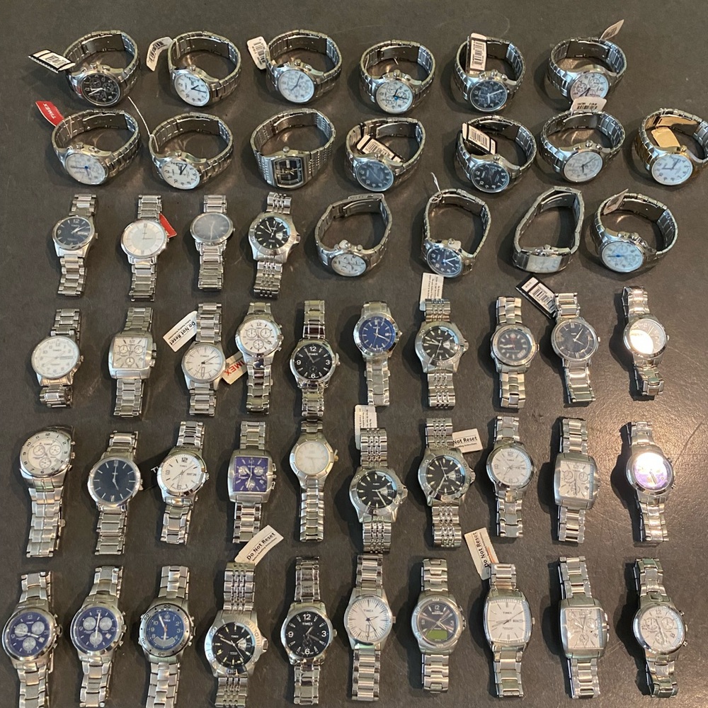 51 Timex watches